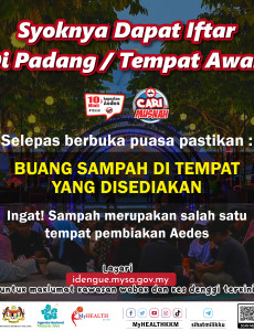 Syoknya Iftar di Padang/Tempat Awam